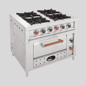 Four Burner Range with Oven1