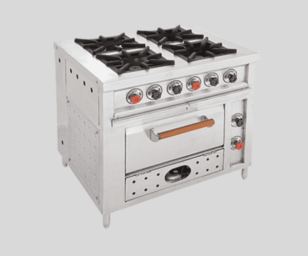 Four Burner Range with Oven1